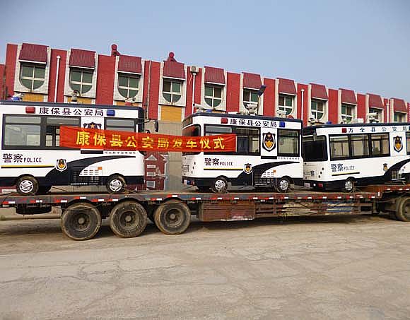 康?？h公安局發(fā)車儀式