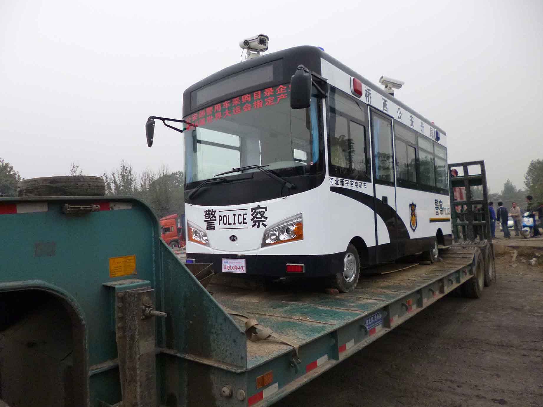 躍迪移動警務室,電動警務室，電動巡邏車