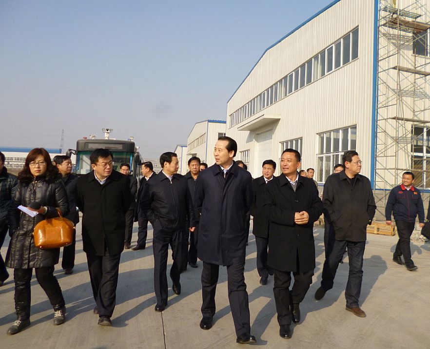 1月22日，石家莊市委副書記、市長(zhǎng)王亮到我公司調(diào)研調(diào)研