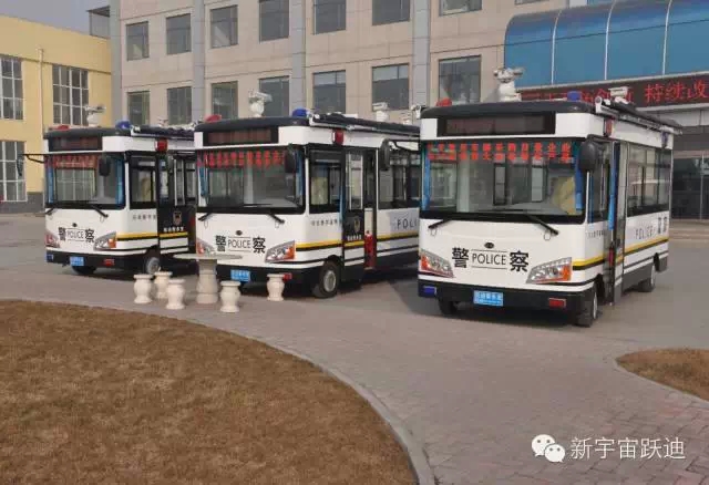 躍迪移動警務室發(fā)車南通，方便群眾求助，提升群眾安全感