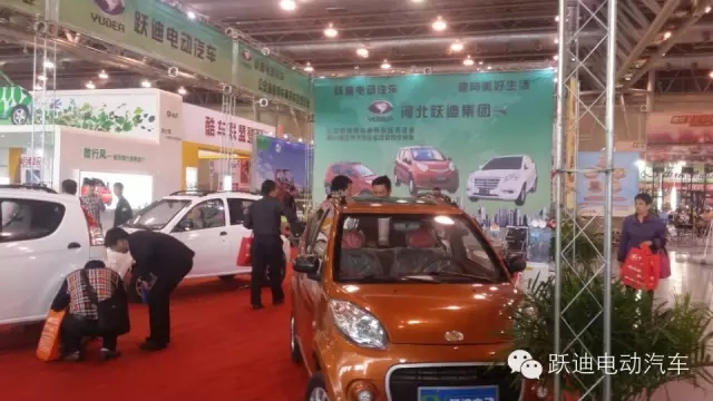 躍迪電動汽車安徽新能源汽車展圓滿落幕，頻頻發(fā)車