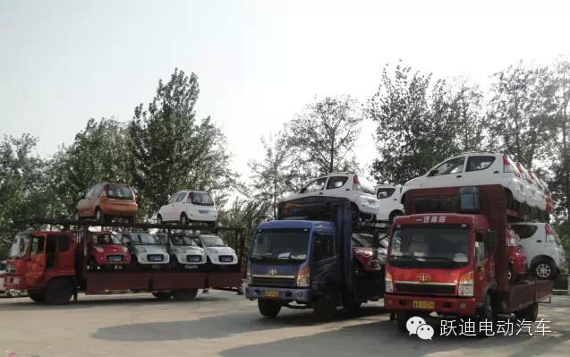 躍迪電動(dòng)汽車倍受市場追捧—批量發(fā)車甘肅進(jìn)行時(shí)