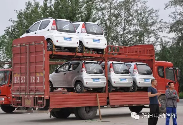 躍迪電動汽車，總裝下線發(fā)車湖南