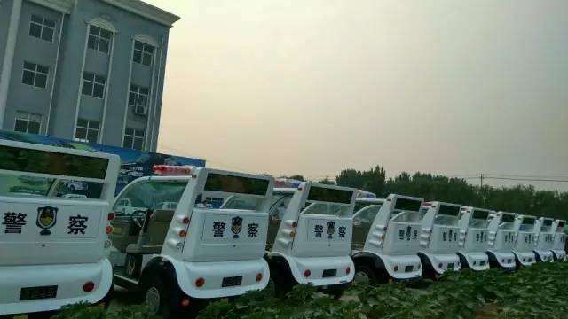 躍迪警用電動(dòng)巡邏車批量發(fā)往呼和浩特市公安局