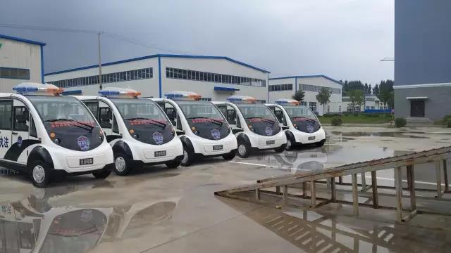 【你的信賴 我們的動力】躍迪電動警用巡邏車發(fā)往承德