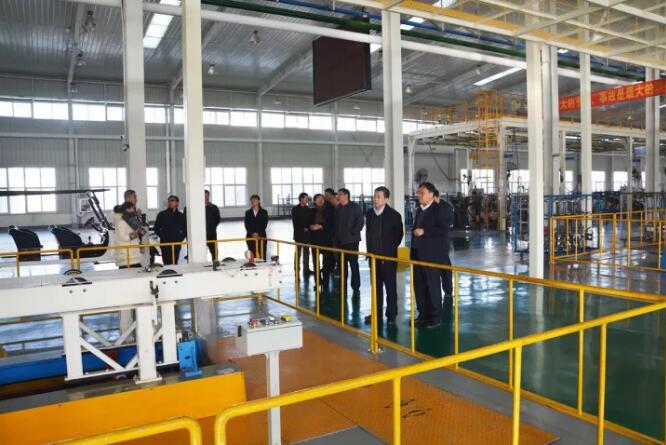 石家莊市委常委、統(tǒng)戰(zhàn)部長(zhǎng)王韶華一行蒞臨躍迪集團(tuán)參觀指導(dǎo)