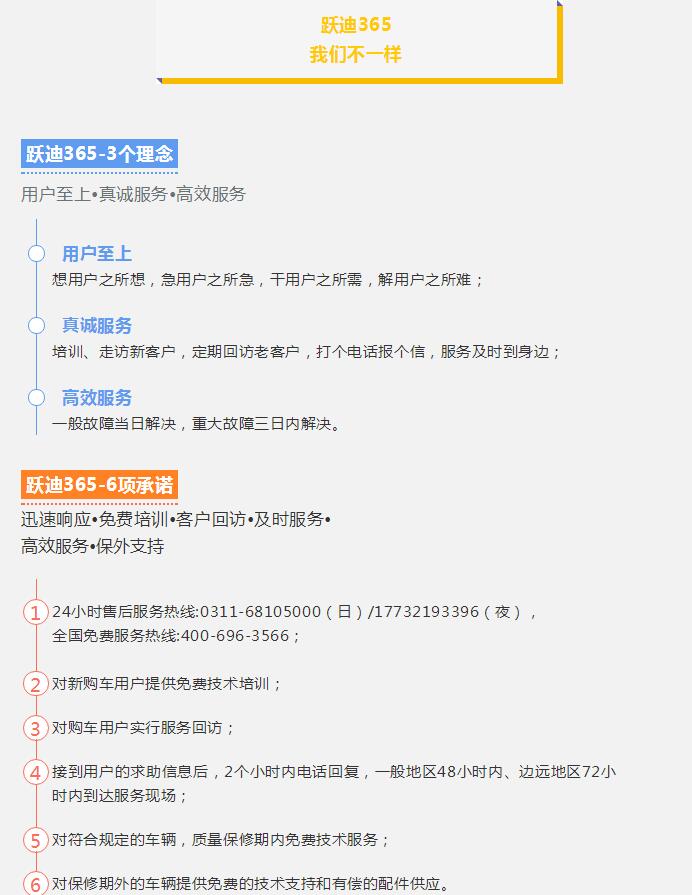 躍迪質(zhì)量萬(wàn)里行 | “365”我們不一樣