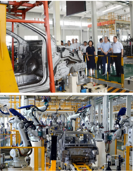 河北省政協(xié)副主席盧曉光，河北省委統(tǒng)戰(zhàn)部副部長、省工商聯(lián)黨組書記郭翠朵率調(diào)研組到躍迪集團開展重點提案督辦調(diào)研