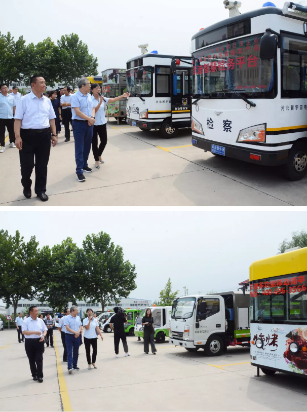 河北省政協(xié)副主席盧曉光，河北省委統(tǒng)戰(zhàn)部副部長、省工商聯(lián)黨組書記郭翠朵率調(diào)研組到躍迪集團開展重點提案督辦調(diào)研