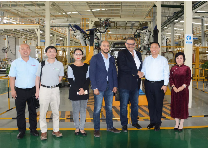 埃及ELDIDI集團(tuán)董事長(zhǎng)Dr. Eldidi到躍迪集團(tuán)參觀考察