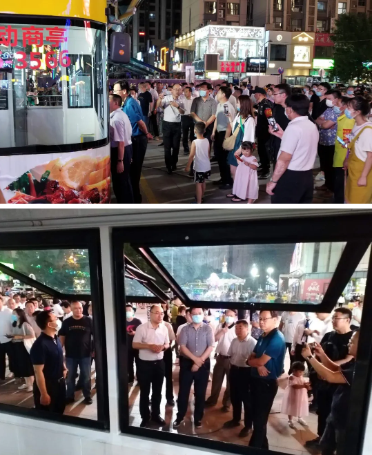 副市長(zhǎng)帶頭打卡 | 躍迪移動(dòng)商亭“現(xiàn)身”夜市引圍觀熱潮