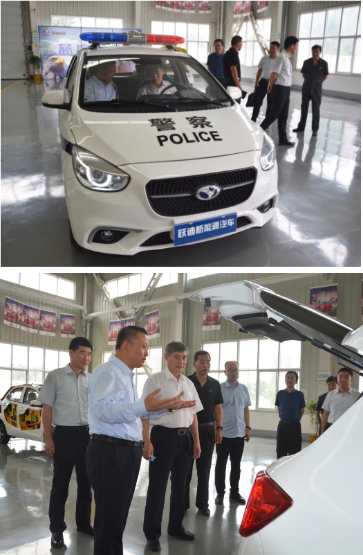 石家莊市中級人民法院黨組書記、院長白峰到躍迪集團(tuán)調(diào)研