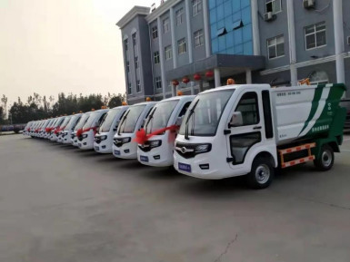 上門(mén)收運(yùn)！甘肅省批量購(gòu)入的廚余垃圾車正式投入使用