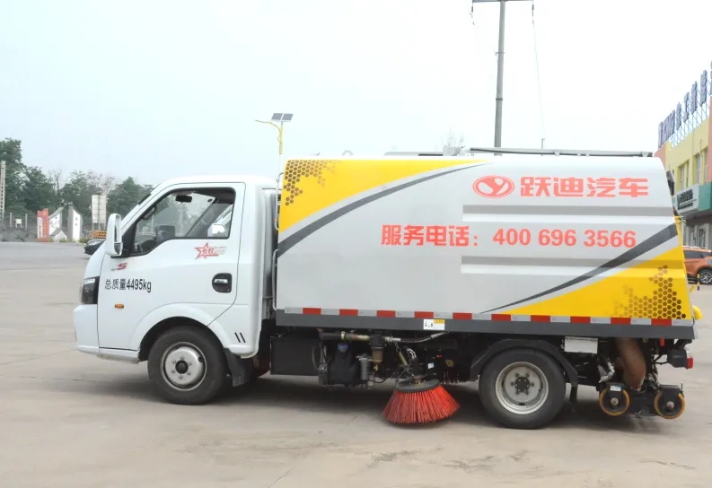 躍迪新能源小型洗掃車｜科技助力，清潔更高效